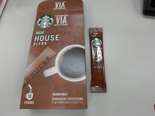 Starbucks Via Decaf House Blend